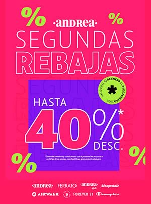 Catálogo ANDREA Quincena de Segundas Rebajas en Enero 2025